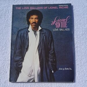 Lionel Richie Love Ballads Piano/Vocal Book